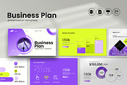 Business Plan Presentation Template, a Presentation Template by Soraclod (Thumbnail 1 of 9)