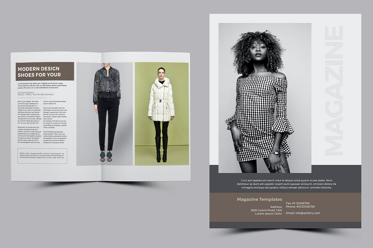 Fashion Magazine, a Magazine Template by artico (Photo 4 of 4)