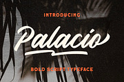 Palacio - Bold Script, a Script Font by Littlehand (Thumbnail 1 of 9)