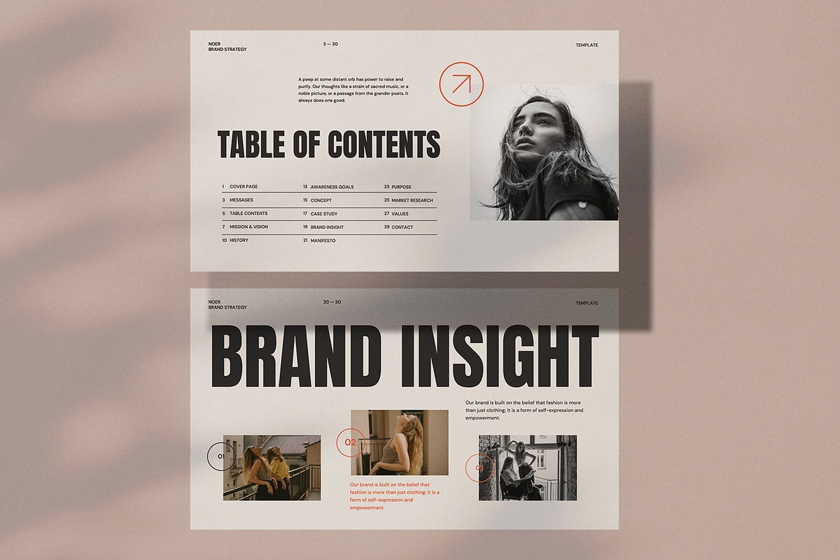 NOER Brand Strategy - Keynote, a Presentation Template by Surotype (Photo 6 of 10)