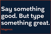 Magenos font family – SALE 50% off, a Sans Serif Font by Graphite_Studios (Thumbnail 2 of 9)