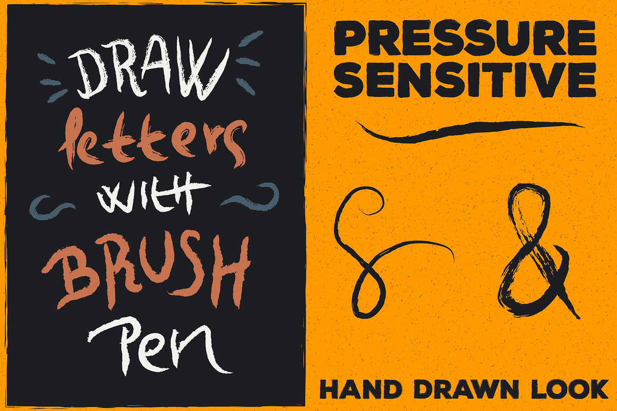120 Brush Pens for Adobe Illustrator preview 2