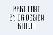 Over Cutting Font, a Blackletter Font by QR Design Studio (Thumbnail 3 of 6)