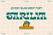 Sarilya - Quirky Slab Serif, a Font by Say Studio (Thumbnail 1 of 11)