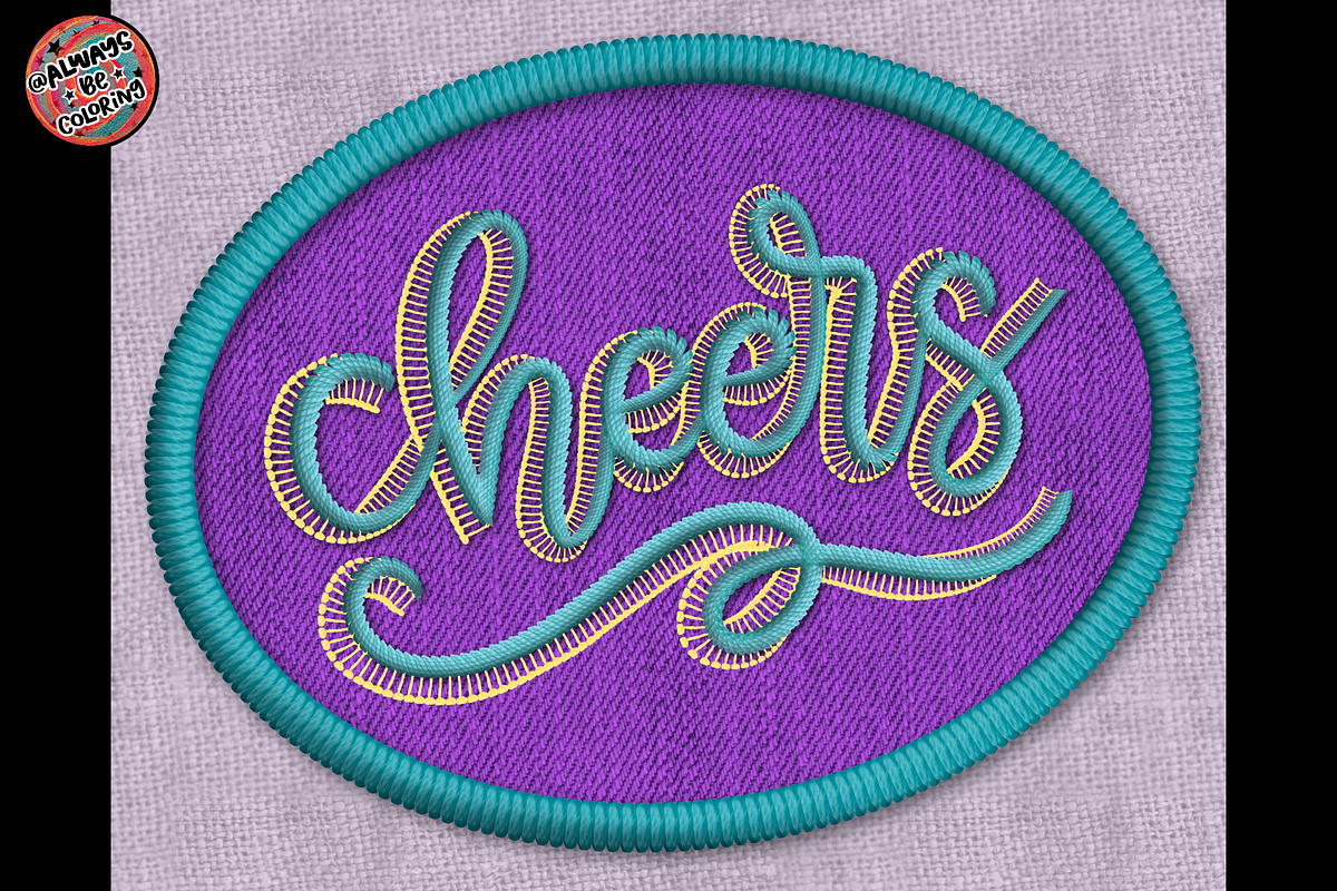 Procreate Stitch Embroidery BrushSet, a Brush Add-On by AlwaysBeColoring (Photo 11 of 13)