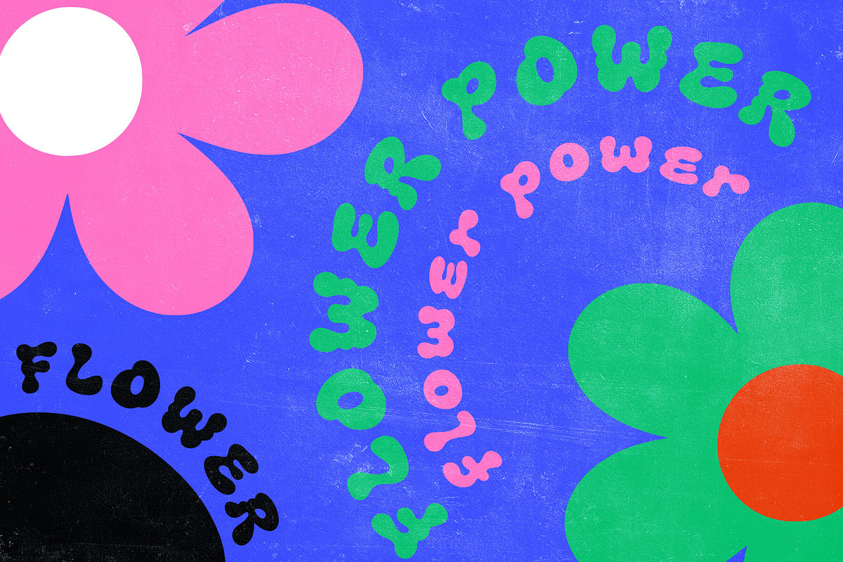 Funky Blob Font, a Sans Serif Font by Handmadefont (Photo 7 of 17)