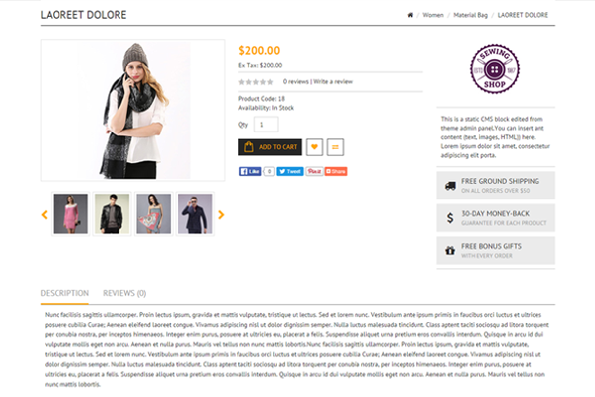 Multipurpose Fashion Store Theme, a Websites & App Template by MultipurposeThemes (Photo 3 of 3)