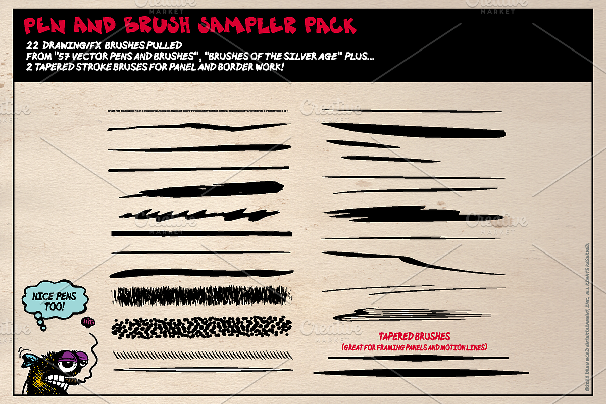 Comic Strip Kit By Fuzzy Poet, a Presentation Template by Fuzzy Poet by DG2 (Photo 6 of 14)