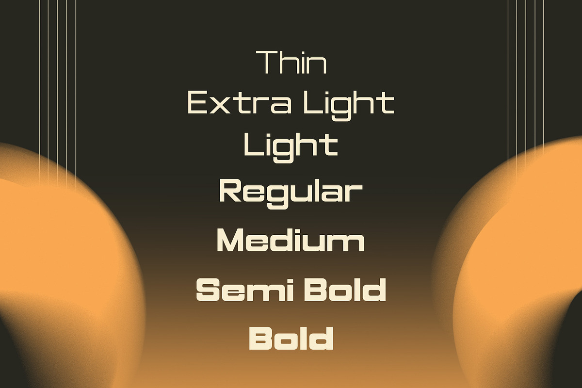 Mottefa - Geometric Sans Family Font, a Sans Serif Font by Flawless And Co (Photo 3 of 10)