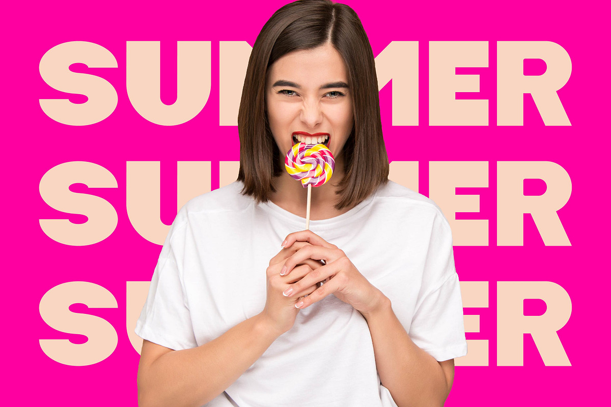 Austen Display Typeface, a Sans Serif Font by EltaMaxArt (Photo 3 of 12)