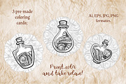 Magic bottles set, an Object Graphic by Graphic Magic (Thumbnail 5 of 6)
