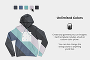 Pullover Hoodie Sweatshirt Mockups, a Hoody Mockup by Photific (Thumbnail 6 of 6)