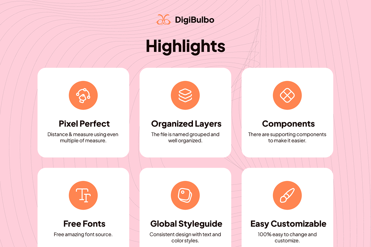 UIStreamline - Web Responsive UI Kit, an UI Kit Template by Digibulbo (Photo 2 of 6)
