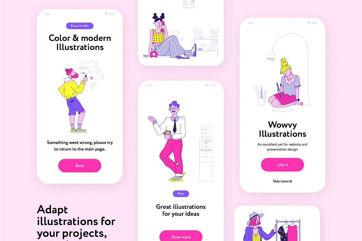 Wowvy Creative Illustrations, a Work Illustration by Welovegraphics (Photo 3 of 8)
