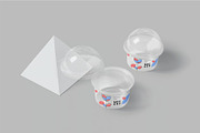 Transparent Ice Cream Cup Mockup, a Product Mockup by megostudi0 (Thumbnail 5 of 7)