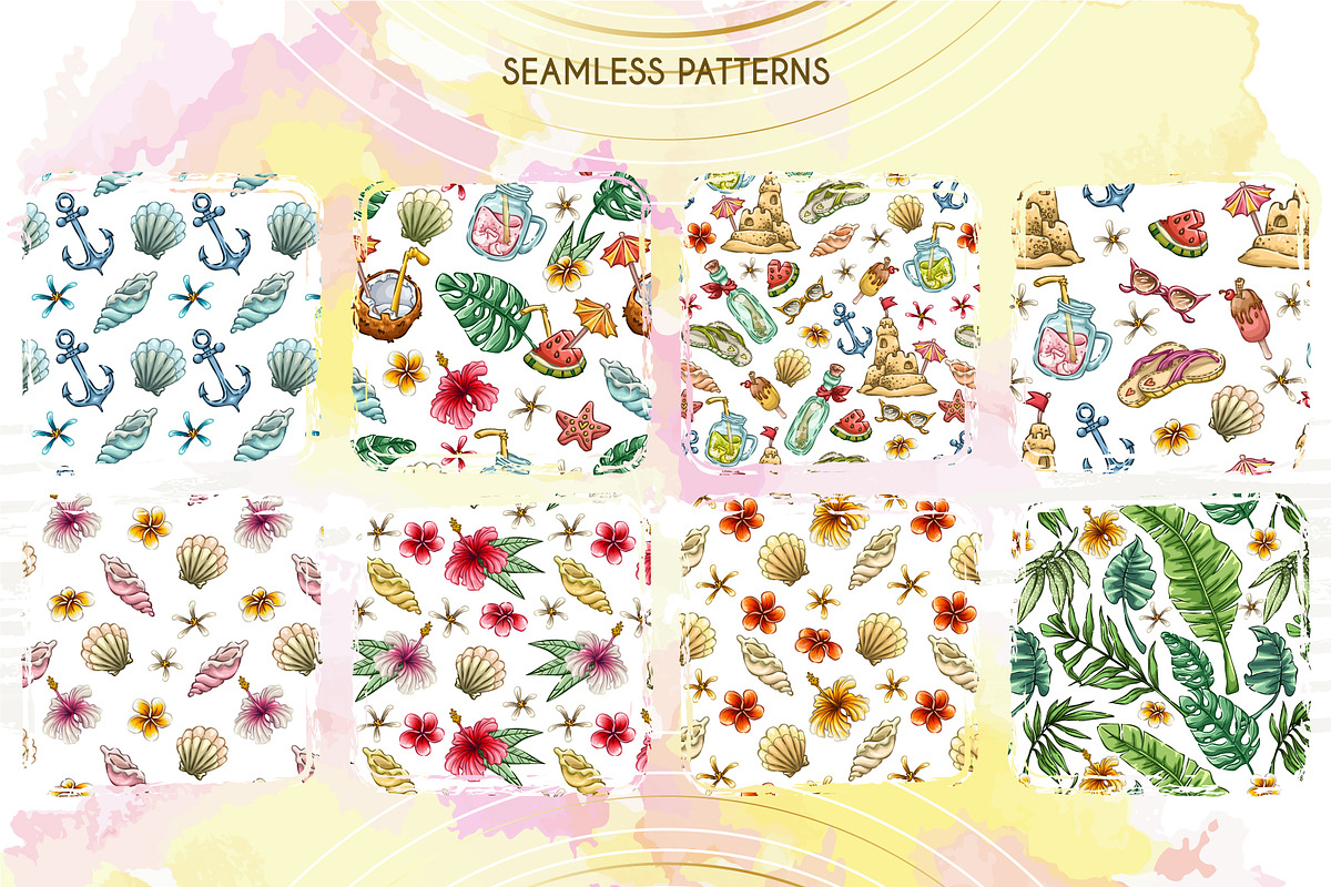 Beach Little Things, a Seasonal Illustration by Dreaming_Lucy (Photo 5 of 8)