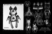 Bats - set of 23 PNG by TImianwolf, an Animal Illustration by timianwolf (Thumbnail 8 of 10)