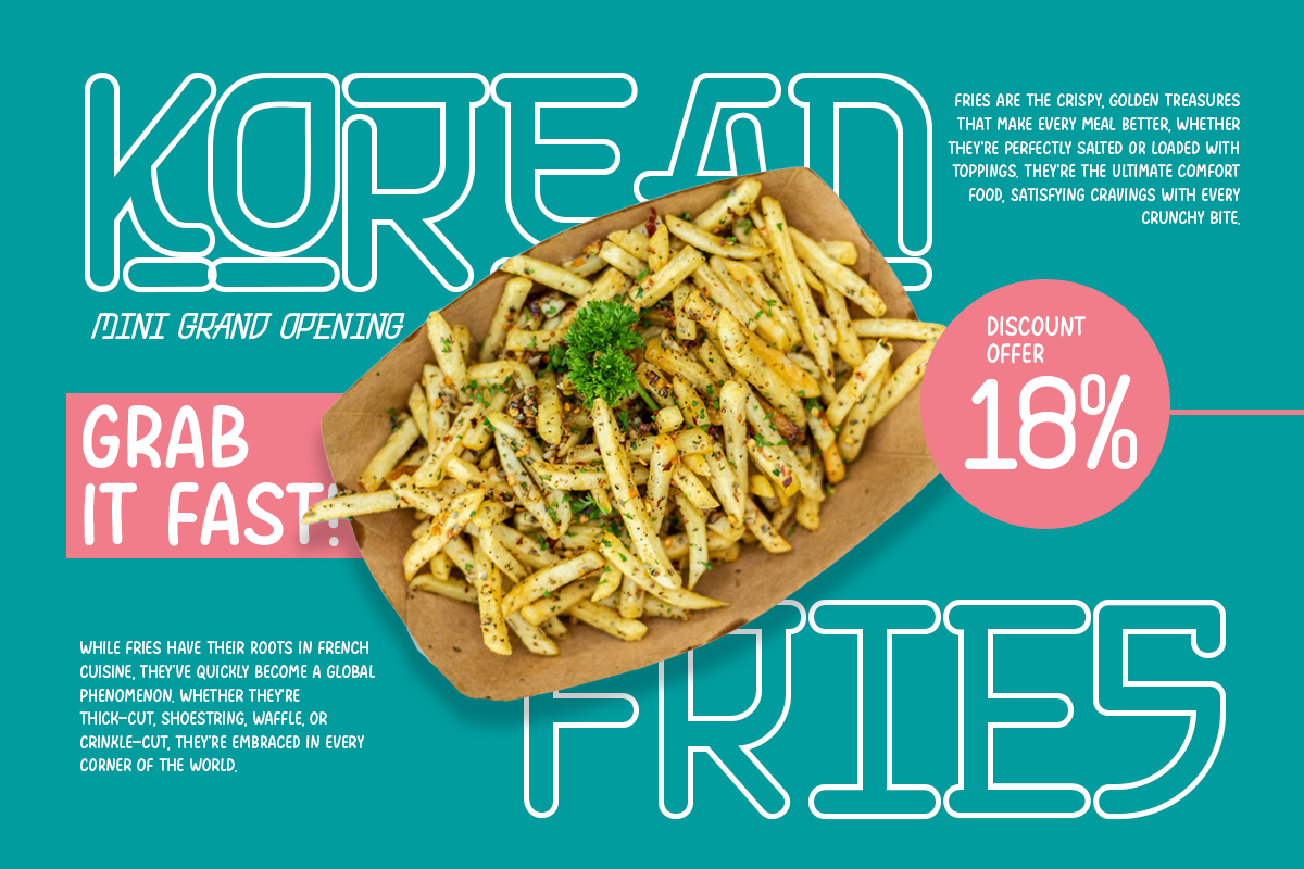 Seongal - 4 Korean Display Typeface, a Handwritten Font by Pandeka Studio (Photo 2 of 9)