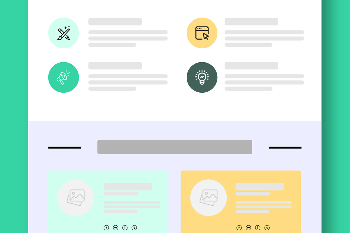 Giveway Email Template Layout, an UI Kit Template by CreativeShaper (Photo 4 of 5)