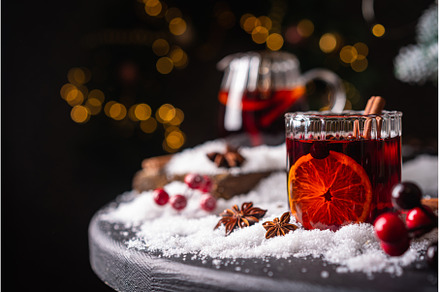 glass of Mulled wine, a Holiday Photo by piter.goskov
