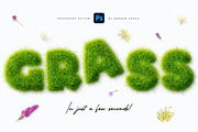 Grass Photoshop Action, an Action Add-On by Andrew Skoch Design (Thumbnail 1 of 12)