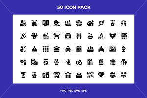 Happiness icons, an Outline Icon by Wencory