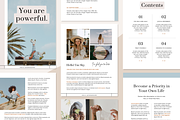 SKY | Canva Self-Care Workbook, a Magazine Template by Erin Cassidy (Thumbnail 8 of 10)