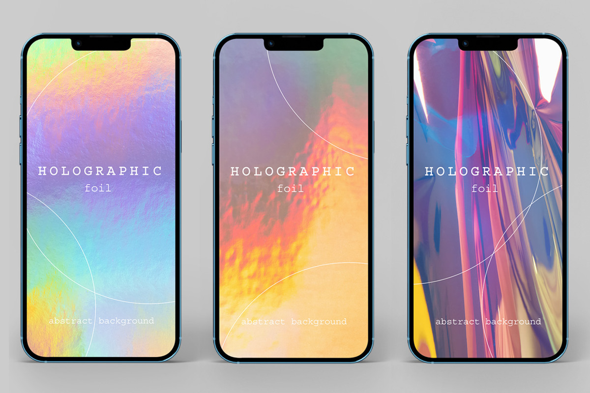 Holographic foil backgrounds, a Background Graphic by Imageblend (Photo 2 of 8)