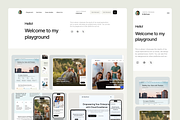 Brooks - Portfolio Website Template, a Landing Page Template by Somesquare Supply (Thumbnail 6 of 6)