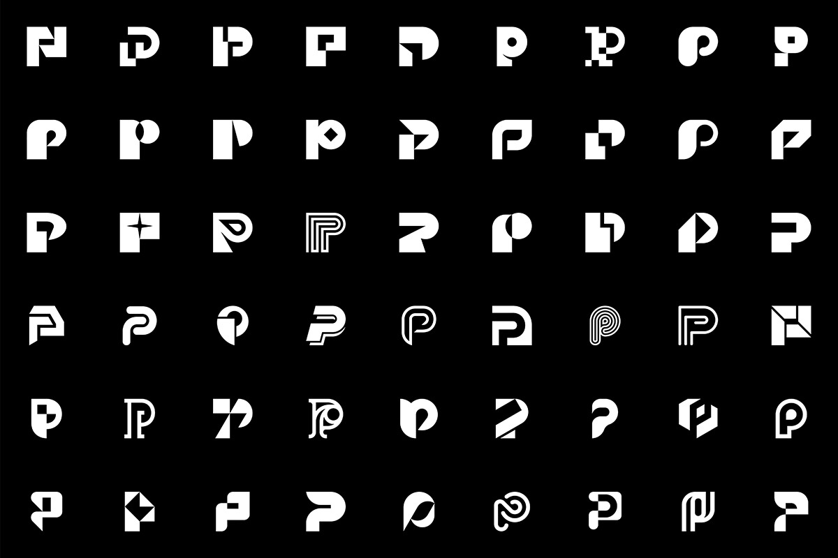 Set of letter P logo, a Branding & Logo Template by NataliiaVolyk (Photo 3 of 3)