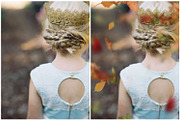 100 Leaves Photo Overlays PNG preview 5