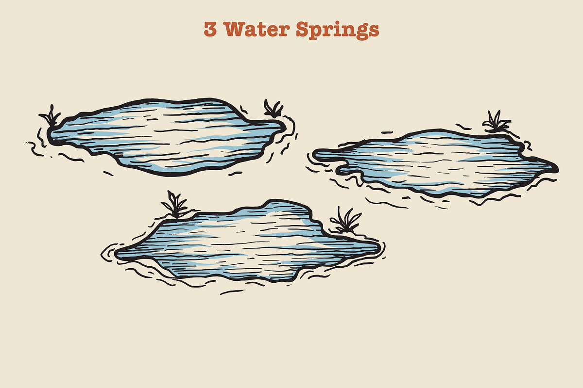 Western Desert Hand Drawn Elements, an Object Illustration by Artolabs (Photo 4 of 9)