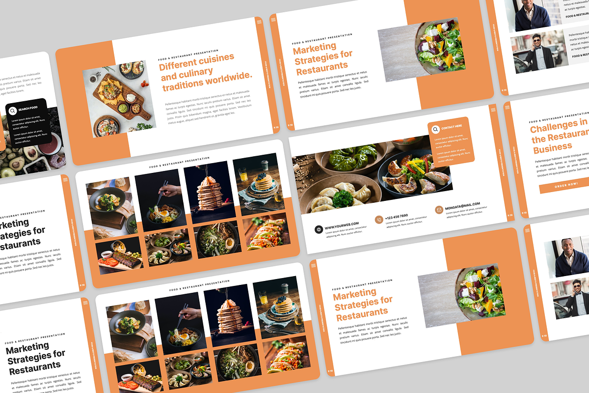 Mongata - Food & Restaurant Keynote, a Presentation Template by Annora Studio (Photo 2 of 5)