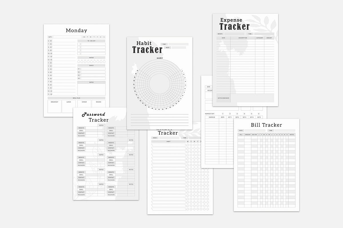 Ultimate Planner Bundle Pack Vol.98, a Stationery Template by MNT-Creator (Photo 5 of 10)