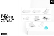Mailing Boxes Mock-up Part 1, a Cups & Container Mockup by BlackMocca (Thumbnail 3 of 14)