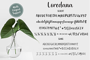 Loredana, a Script Font by Larin Type Co. (Thumbnail 7 of 8)
