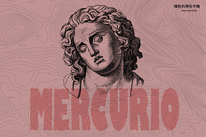 Mercurio SVG Font