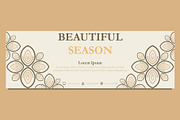 Abstract Floral Banner Template, a Marketing Template by sekitarief (Thumbnail 2 of 3)