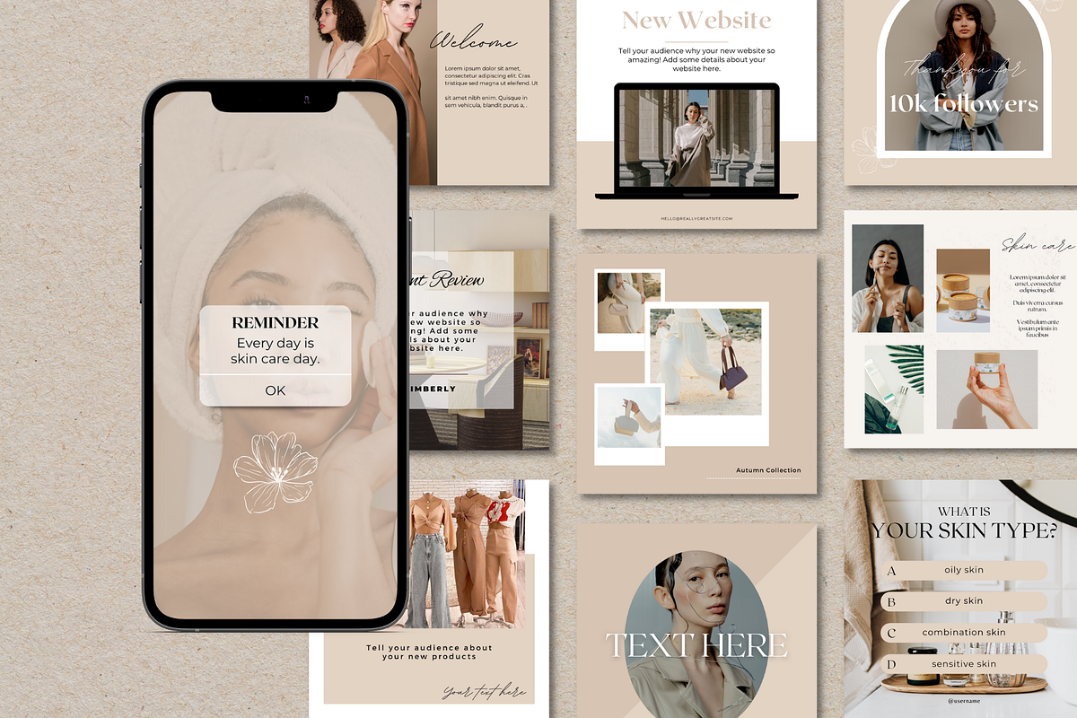 Canva Instagram Template, a Social Media Template by Visual Designs (Photo 3 of 3)