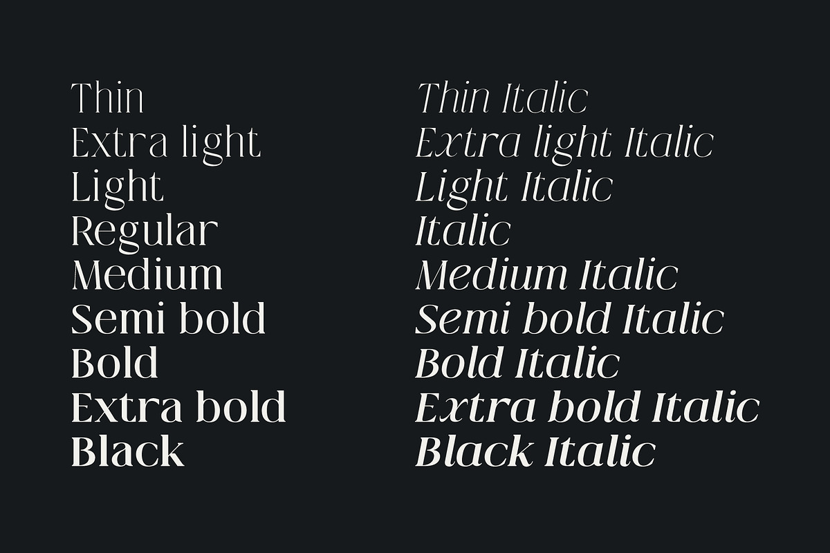 Qlaxe Serif – Update Italics, a Serif Font by Nollev (Photo 6 of 14)