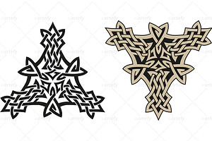 Celtic tattoo pattern