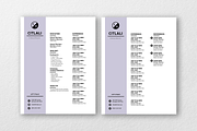 Citlali - Customizable Résumé, a Resume Template by lauren.ogard (Thumbnail 2 of 2)