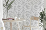 Toile de Jouy 01 Blue Floral Pattern, a Pattern Graphic by Euonia Meraki (Thumbnail 16 of 20)
