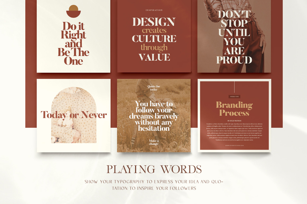 Instagram Creator For Coach CANVA PS, a Social Media Template by Eviory (Photo 19 of 57)