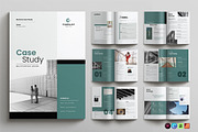 Case Study Canva Brochure Template, a Brochure Template by NorthPeak (Thumbnail 1 of 10)