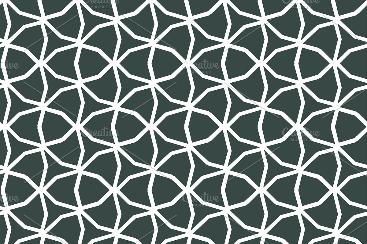 Seamless Islamic star patterns, a Pattern Graphic by Neopat (Photo 6 of 9)