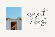 Mathilda - Modern Script, a Script Font by Sans & Sons (Thumbnail 6 of 10)