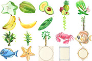 99 PHILIPPINE ICONS! Watercolor PNG, an Illustration by LilyBoo Clipart (Thumbnail 4 of 6)