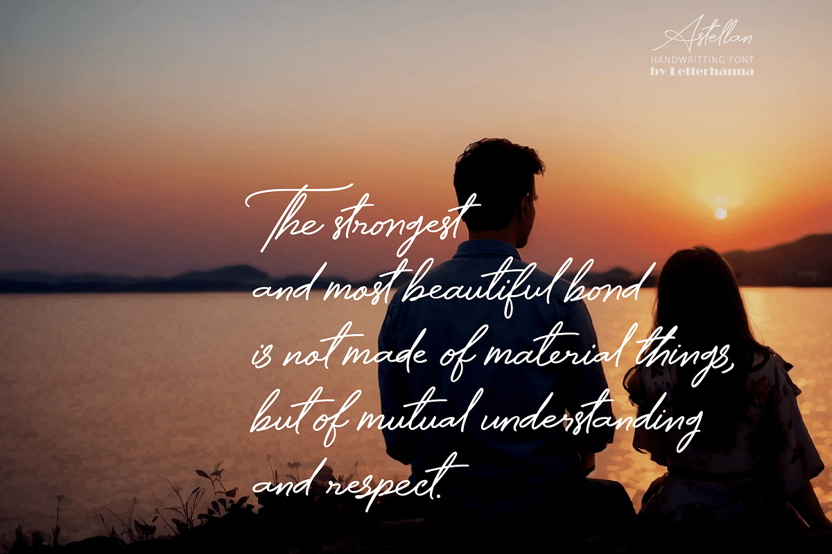 Astellan Font, a Handwritten Font by Letterhanna Studio (Photo 20 of 25)