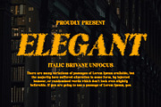 Brivane Unfocus, a Serif Font by Craft Supply Co. (Thumbnail 4 of 8)